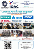 Certified Automation Engineer 2024 Training Program Poster